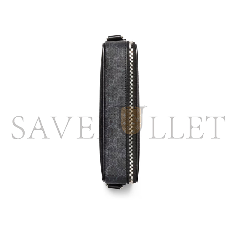GUCCI GG BLACK SMALL SHOULDER BAG ‎792456 (22.5*14*7.5cm)